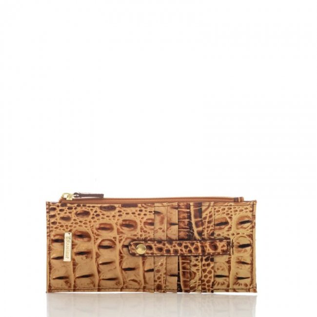 Brahmin | Women's Credit Card Wallet Toasted Melbourne | Quick Ship!