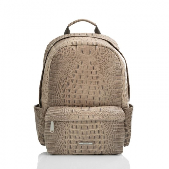 Brahmin | Men's Lucas Backpack Biscuit Valley | Quick Ship!