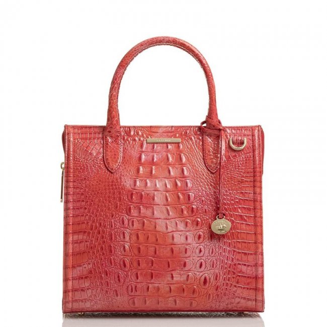 Brahmin | Women's Caroline Punchy Coral Melbourne | Quick Ship!