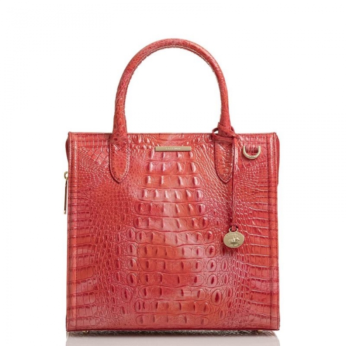 Brahmin | Women's Caroline Punchy Coral Melbourne | Quick Ship!