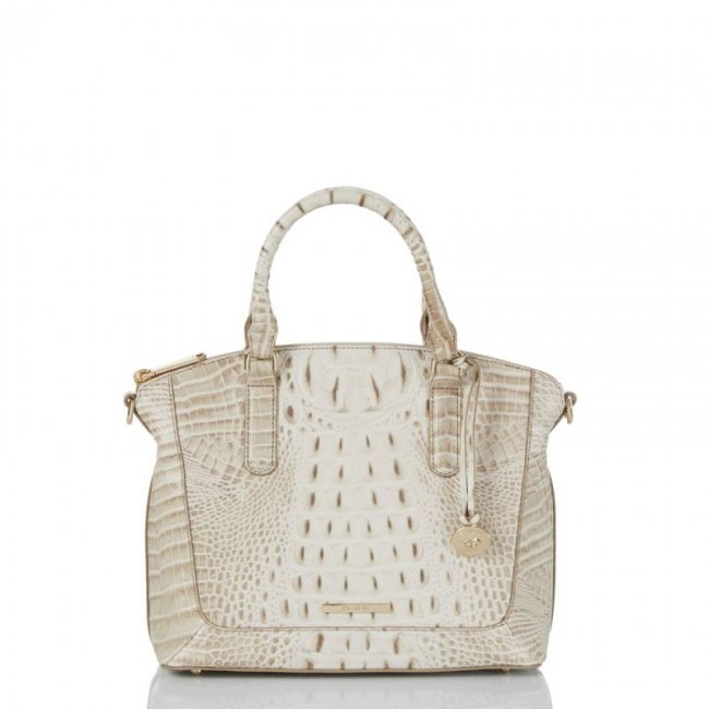 Brahmin | Women's Duxbury Satchel Stone Bayard | Quick Ship!