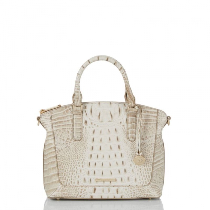 Brahmin | Women's Duxbury Satchel Stone Bayard | Quick Ship!