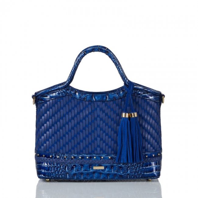 Brahmin | Women's Small Elaine Vista Blue Eldorado | Quick Ship!