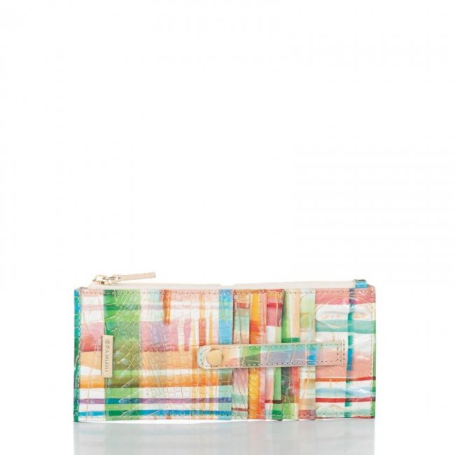 Brahmin | Women's Credit Card Wallet Sweet Tea Ombre Melbourne | Quick Ship!