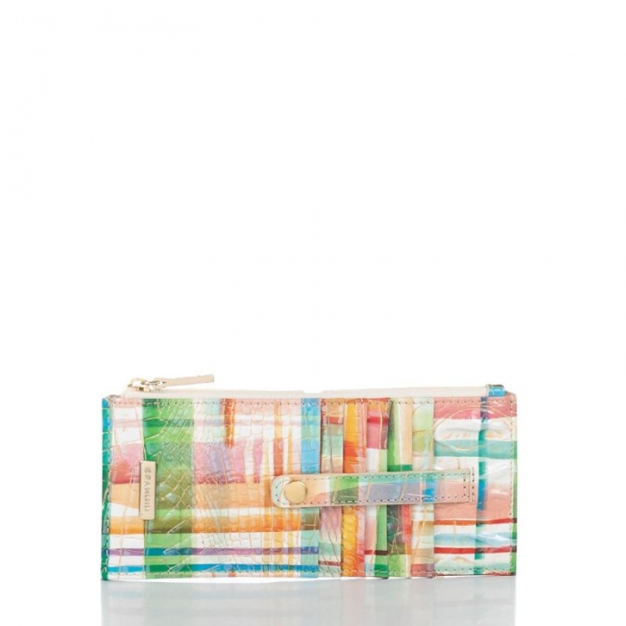 Brahmin | Women's Credit Card Wallet Sweet Tea Ombre Melbourne | Quick Ship!