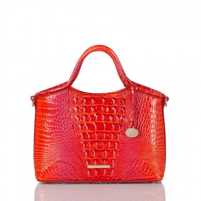 Brahmin | Women's Small Elaine Flame Melbourne | Quick Ship!
