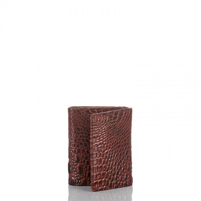Brahmin | Men's Slim Trifold Pecan Melbourne | Quick Ship!