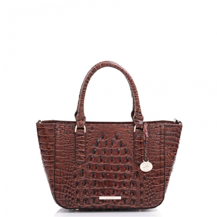 Brahmin | Women's Small Ashlee Pecan Melbourne | Quick Ship!
