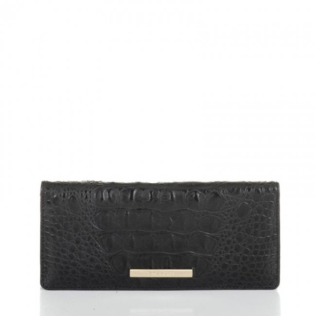 Brahmin | Women's Ady Wallet Black Barlow | Quick Ship!