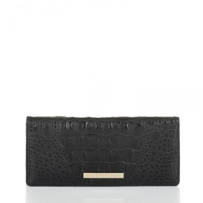 Brahmin | Women's Ady Wallet Black Barlow | Quick Ship!