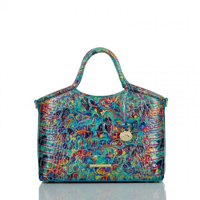 Brahmin | Women's Small Elaine Blue Ammolite Melbourne | Quick Ship!
