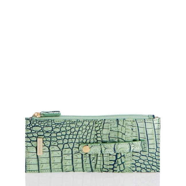 Brahmin | Women's Credit Card Wallet Agave Melbourne | Quick Ship!