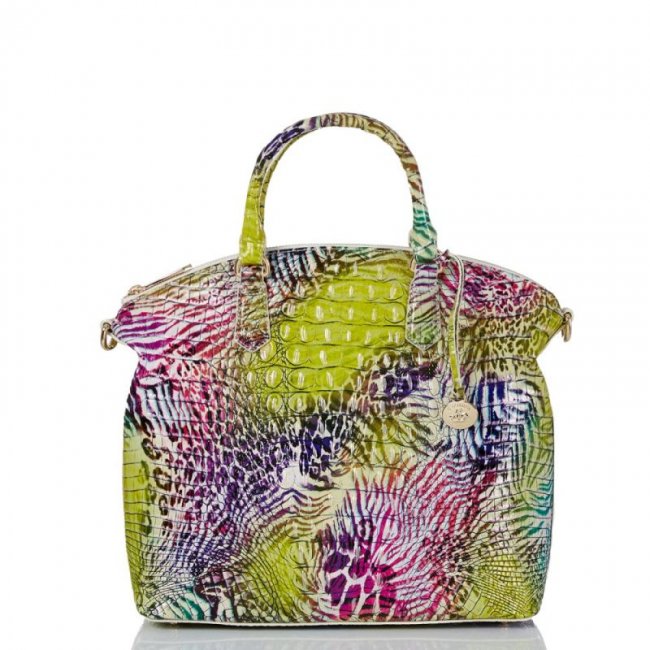 Brahmin | Women's Large Duxbury Satchel Wild Melbourne | Quick Ship!