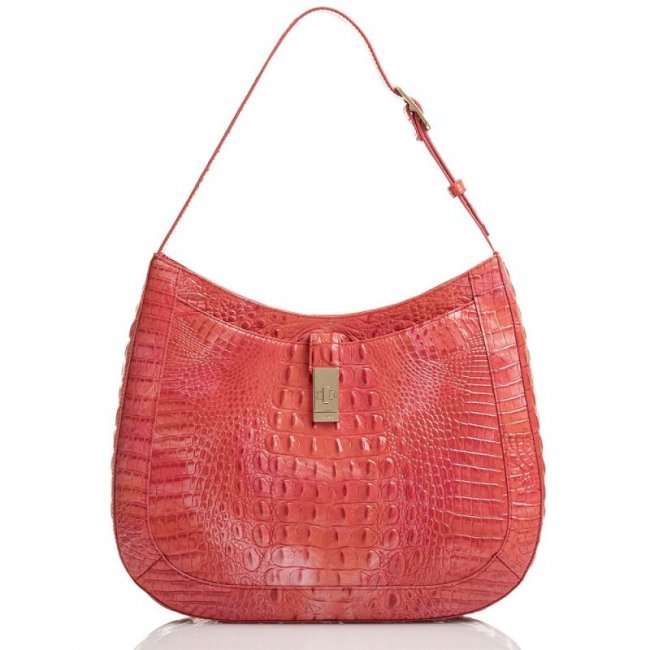 Brahmin | Women's Johanna Punchy Coral Melbourne | Quick Ship!