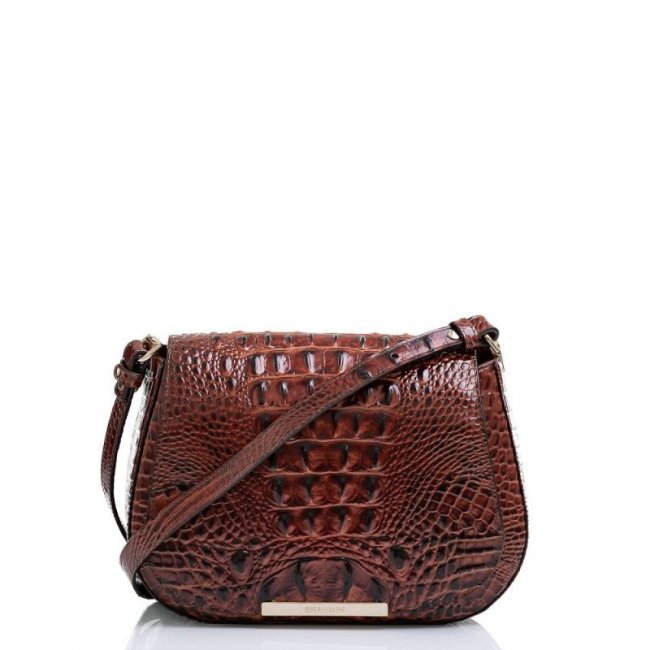 Brahmin | Women's Small Nadine Pecan Melbourne | Quick Ship!