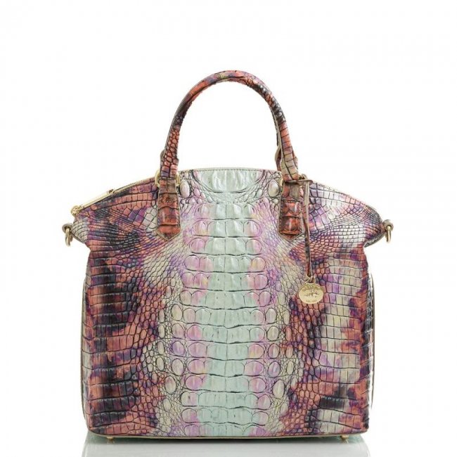 Brahmin | Women's Large Duxbury Satchel Supernova Ombre Melbourne | Quick Ship!