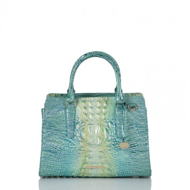 Brahmin | Women's Small Finley Seafoam Ombre Melbourne | Quick Ship!