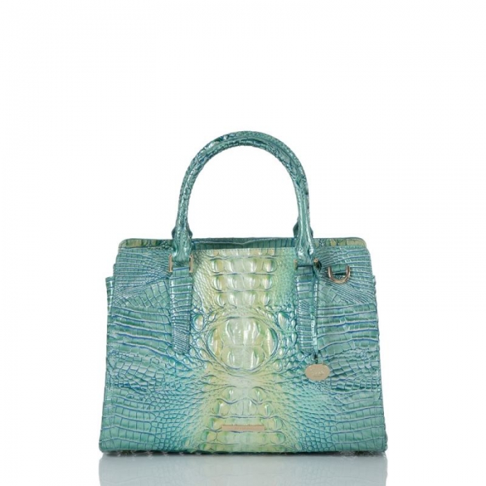 Brahmin | Women's Small Finley Seafoam Ombre Melbourne | Quick Ship!
