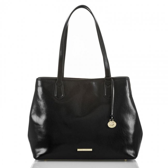 Brahmin | Women's Medium Julian Black Topsail | Quick Ship!
