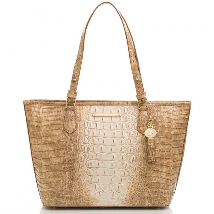 Brahmin | Women's Medium Asher Praline Ombre Melbourne | Quick Ship!
