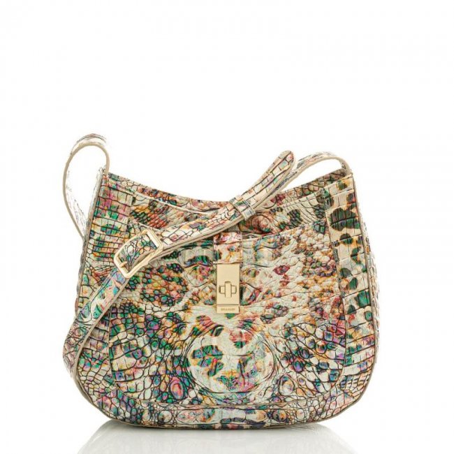 Brahmin | Women's Small Johanna Leopard Melbourne | Quick Ship!