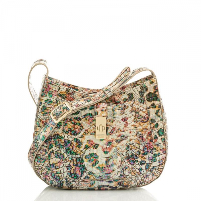 Brahmin | Women's Small Johanna Leopard Melbourne | Quick Ship!