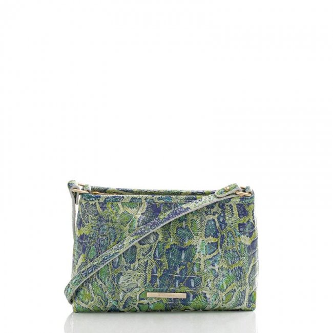Brahmin | Women's Lorelei Green Viper Melbourne | Quick Ship!