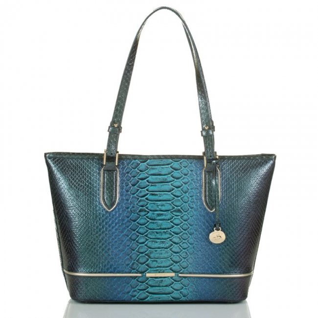 Brahmin | Women's Medium Asher Sapphire Ateague | Quick Ship!