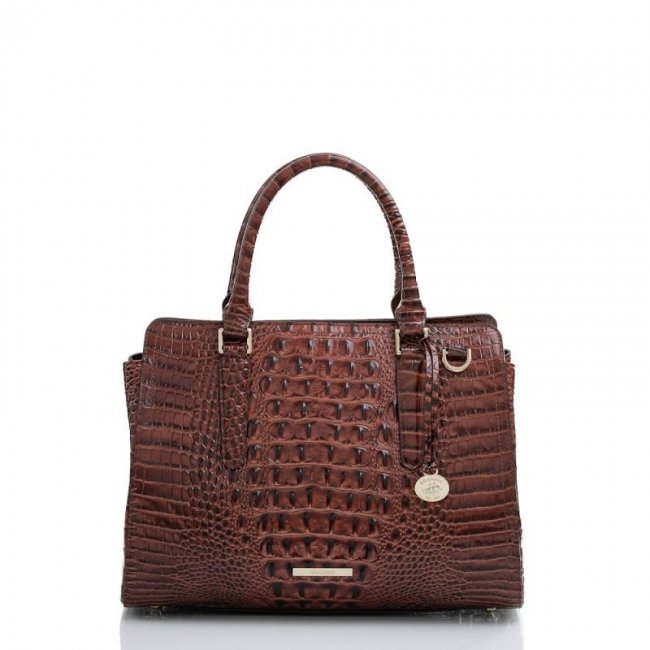 Brahmin | Women's Small Finley Pecan Melbourne | Quick Ship!