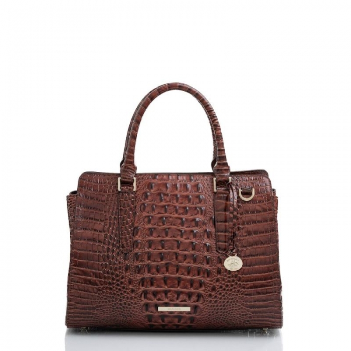 Brahmin | Women's Small Finley Pecan Melbourne | Quick Ship!