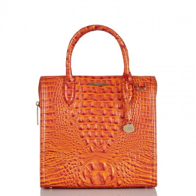 Brahmin | Women's Caroline Dusty Orange Melbourne | Quick Ship!