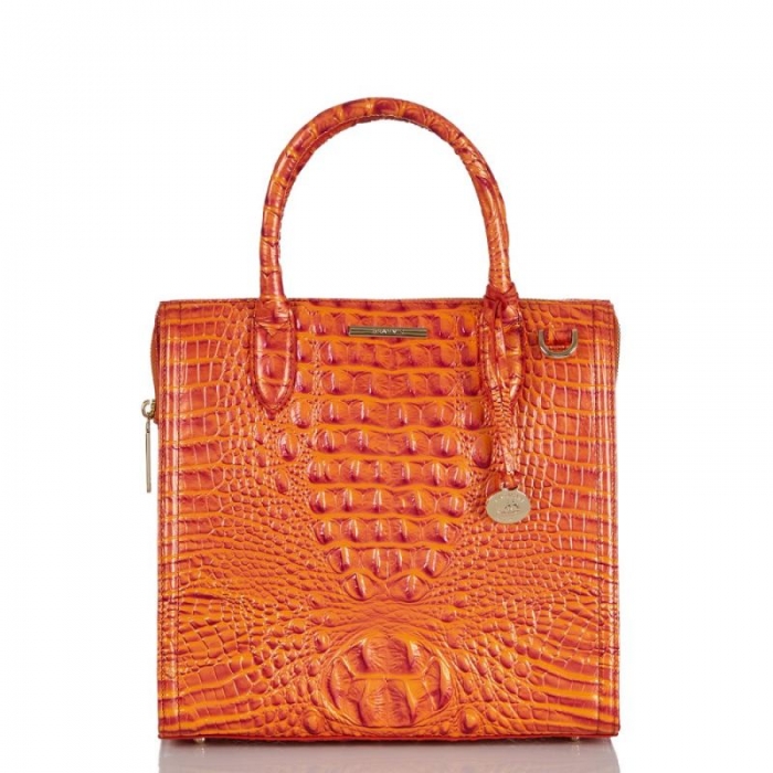 Brahmin | Women's Caroline Dusty Orange Melbourne | Quick Ship!