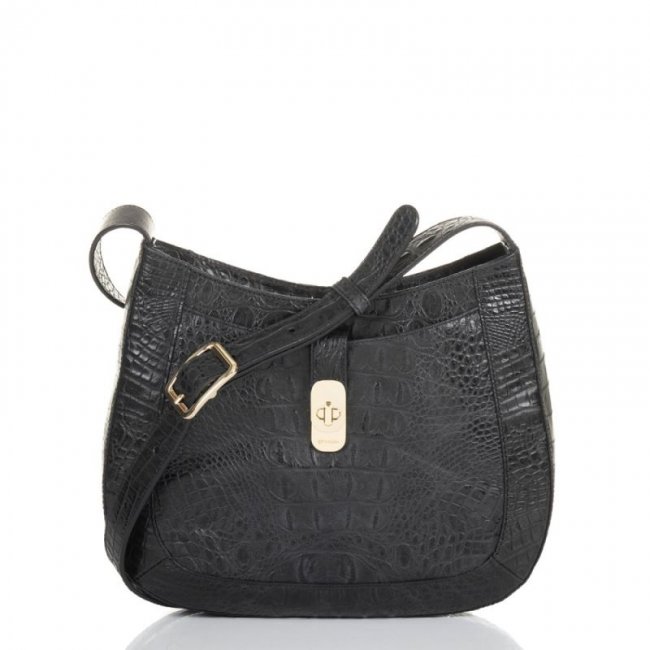 Brahmin | Women's Small Johanna Black Barlow | Quick Ship!