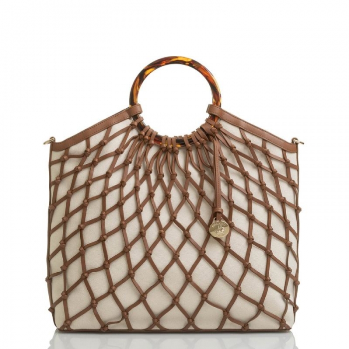 Brahmin | Women's Renata Dark Beige Carroway | Quick Ship!