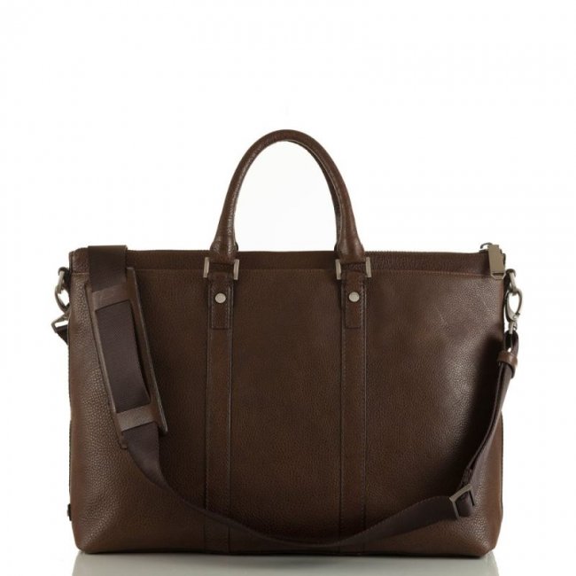 Brahmin | Men's Beckett Cocoa Brown Manchester | Quick Ship!