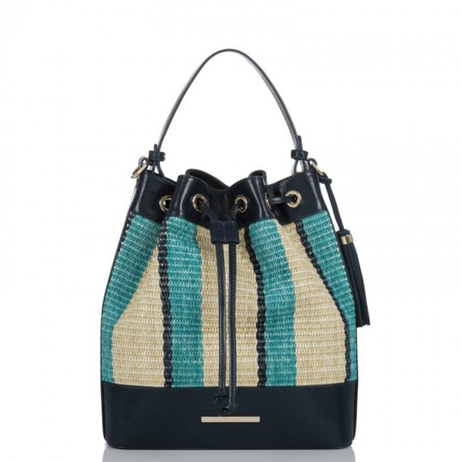 Brahmin | Women's Marlowe Navy Anguilla | Quick Ship!