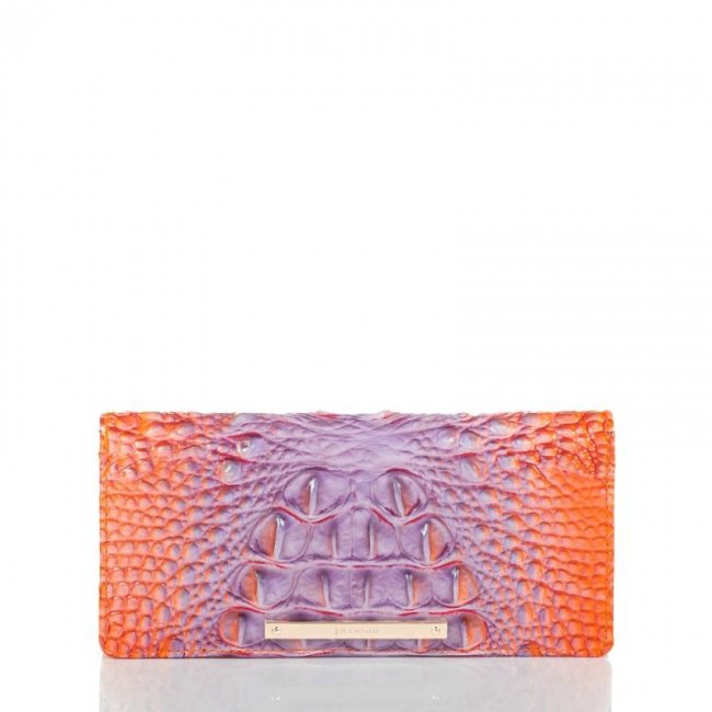 Brahmin | Women's Ady Wallet Daiquiri Ombre Melbourne | Quick Ship!
