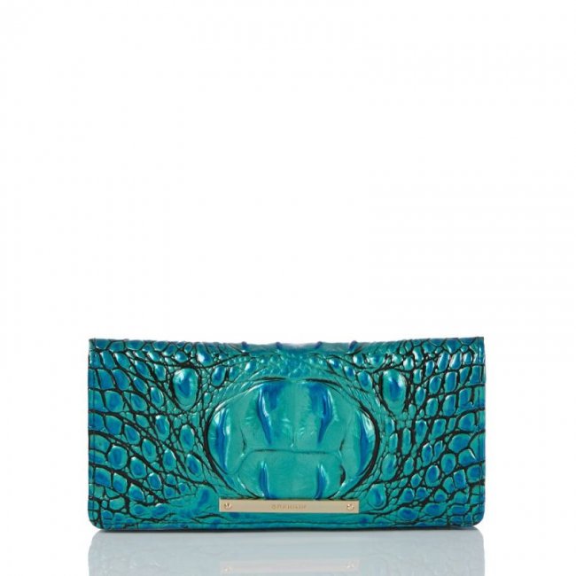 Brahmin | Women's Ady Wallet Peacock Melbourne | Quick Ship!