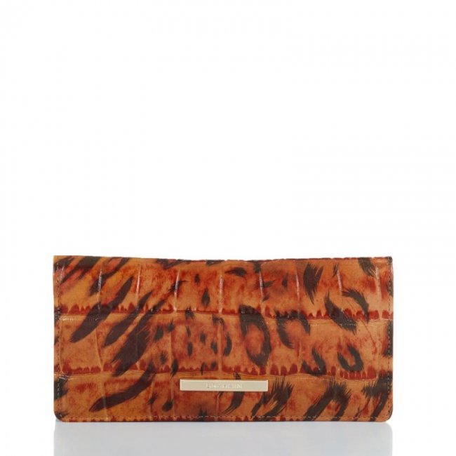 Brahmin | Women's Ady Wallet Cognac Hendrix | Quick Ship!