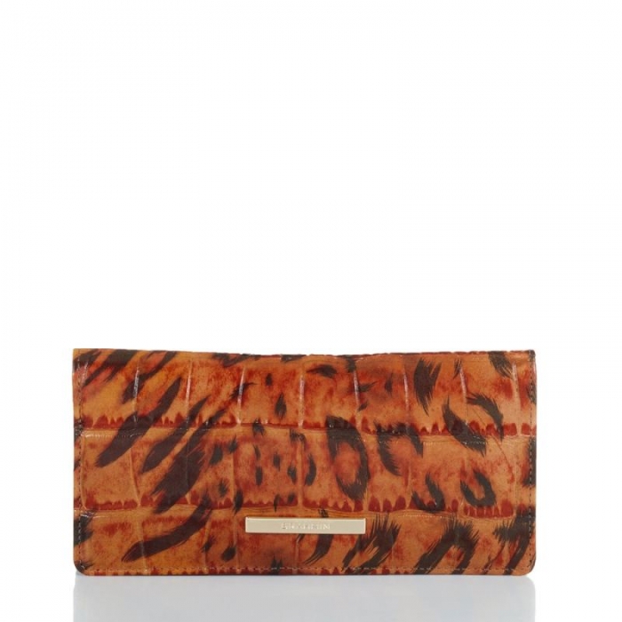 Brahmin | Women's Ady Wallet Cognac Hendrix | Quick Ship!