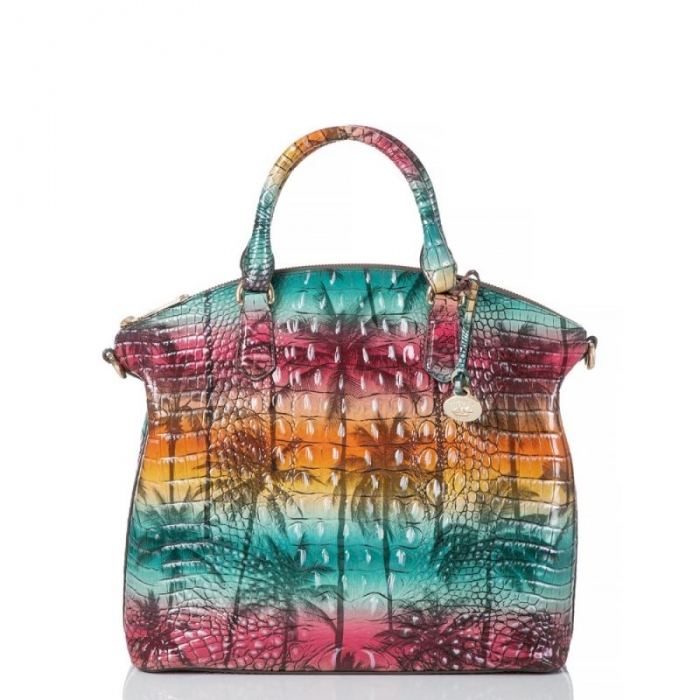 Brahmin | Women's Large Duxbury Satchel Luau Melbourne | Quick Ship!