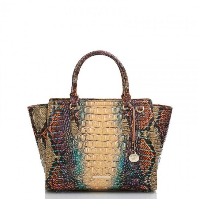 Brahmin | Women's Aubree Reptilian Ombre Melbourne | Quick Ship!