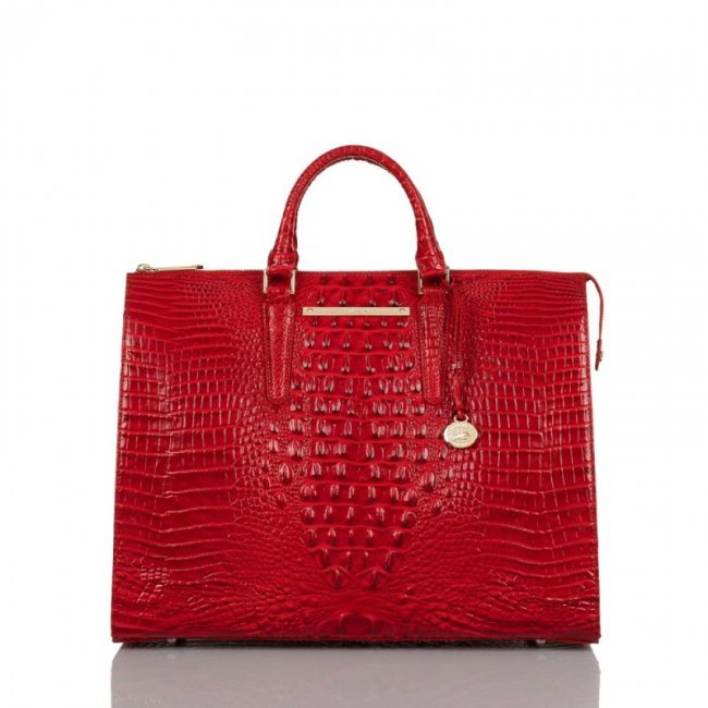 Brahmin | Women's Business Tote Carnation Melbourne | Quick Ship!