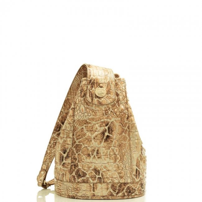 Brahmin | Women's Allie Camel Safari Melbourne | Quick Ship!
