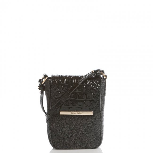 Brahmin | Women's Sasha Charcoal Jamestown | Quick Ship!