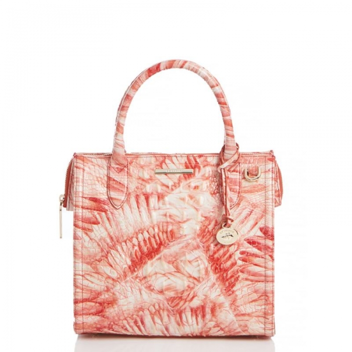 Brahmin | Women's Small Caroline Pink Flamingo Melbourne | Quick Ship!