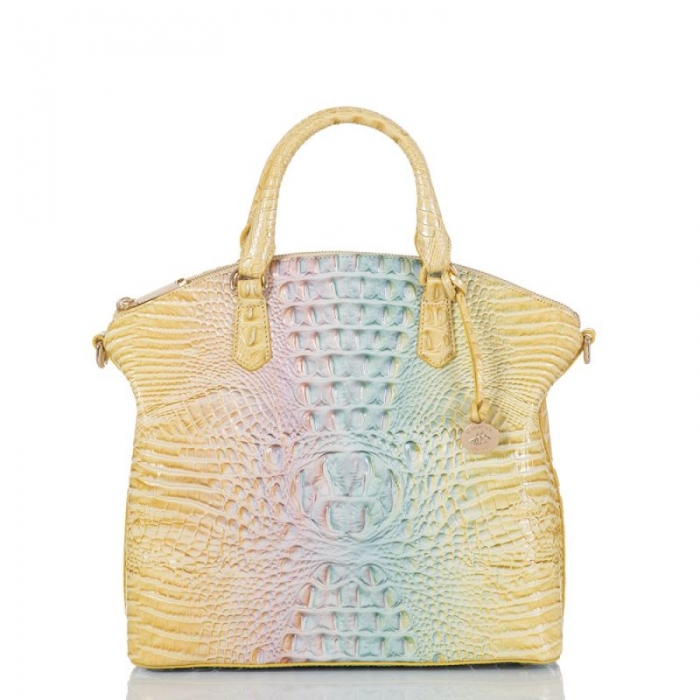Brahmin | Women's Large Duxbury Satchel Daybreak Ombre Melbourne | Quick Ship!
