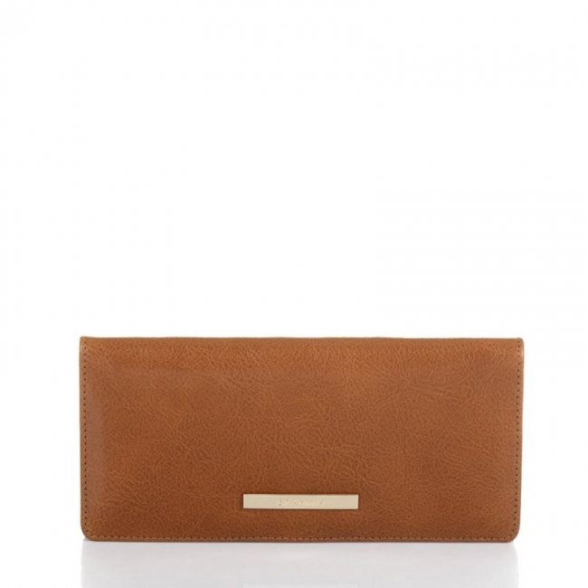 Brahmin | Women's Ady Wallet Cognac Dunaway | Quick Ship!
