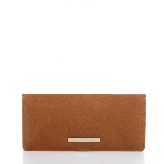Brahmin | Women's Ady Wallet Cognac Dunaway | Quick Ship!