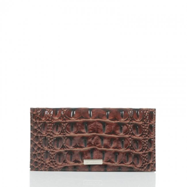 Brahmin | Women's Cordelia Checkbook Pecan Melbourne | Quick Ship!